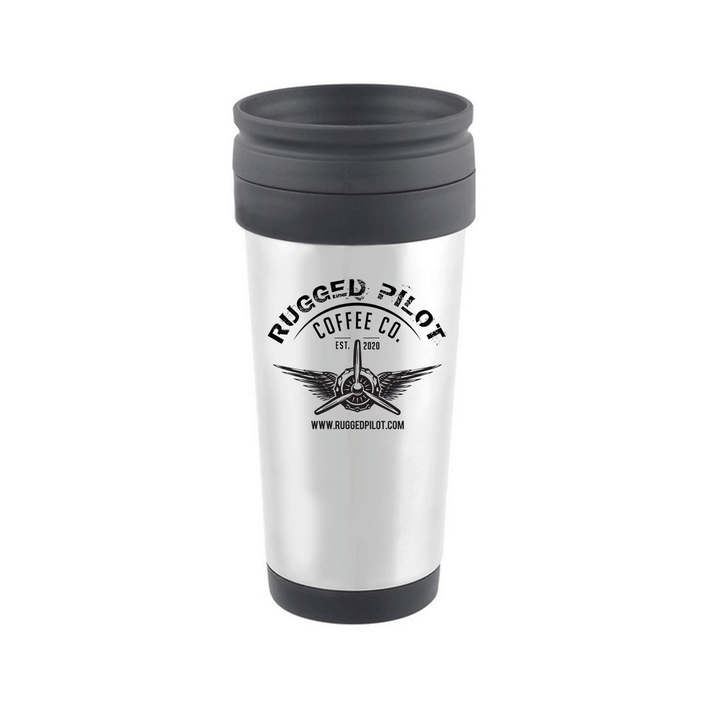 16 oz On-The-Go Stainless Steel Tumbler